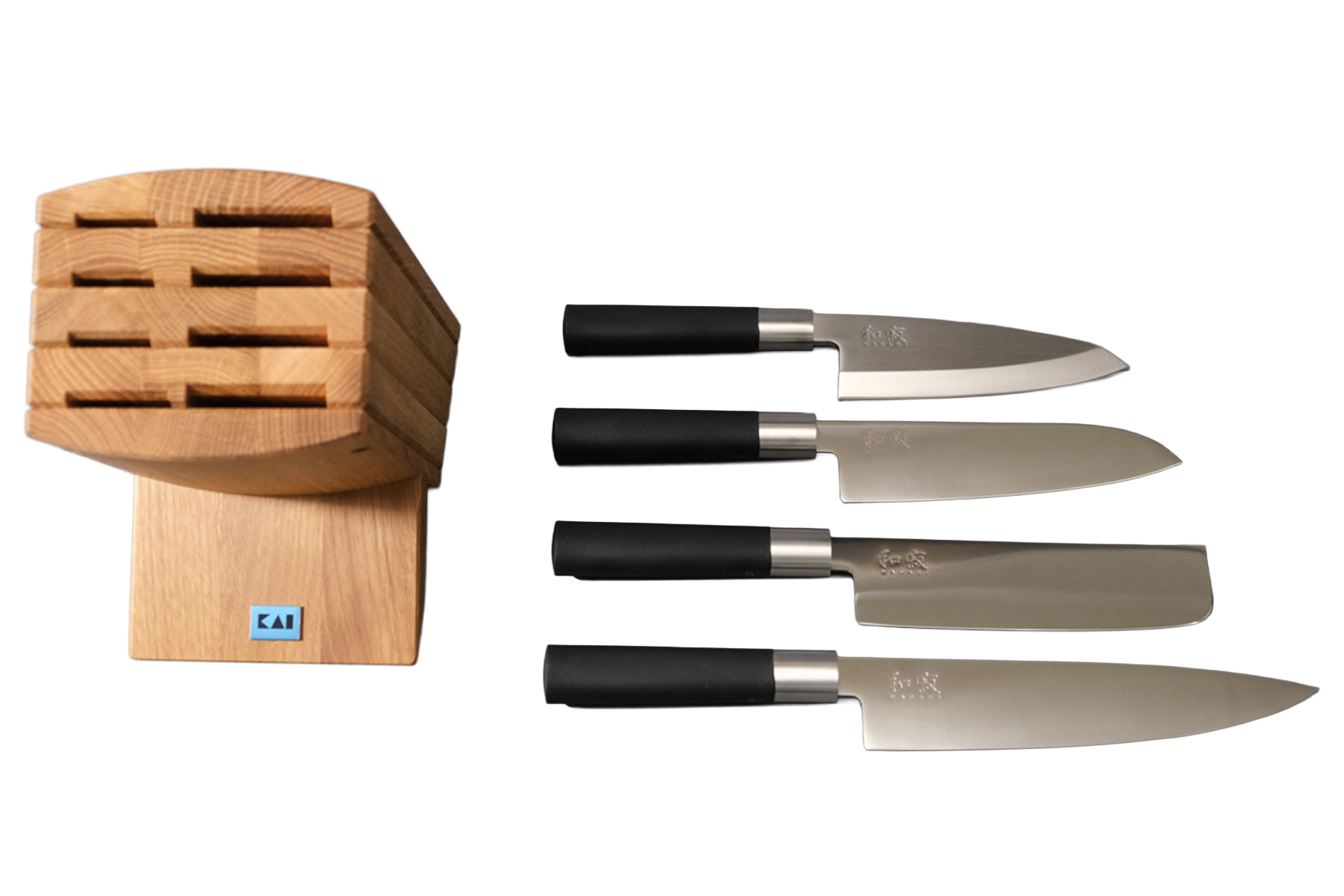 Bloc de couteaux Kai Shun Porte-couteaux Rangement pour 8 couteaux