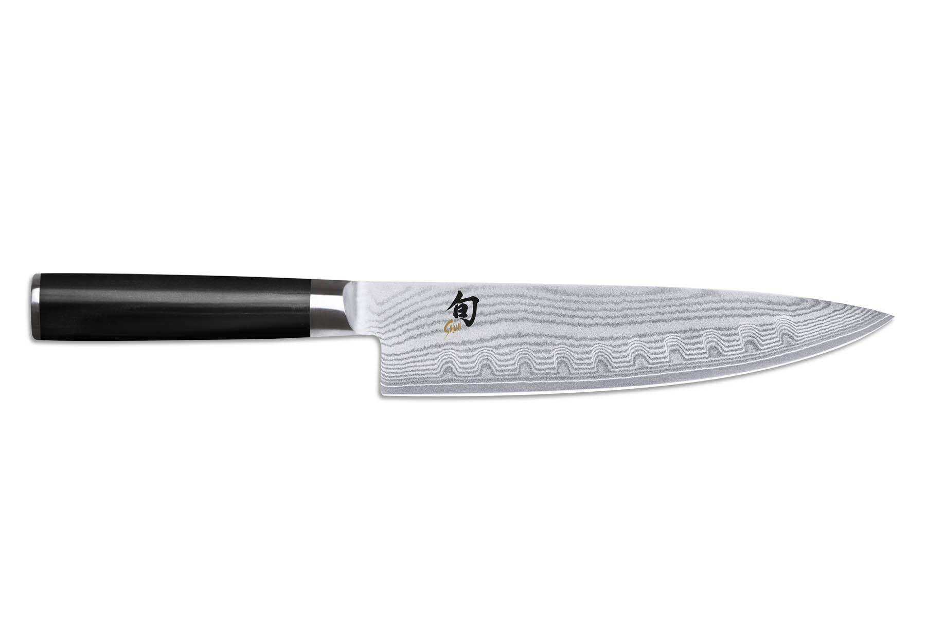 Couteau japonais Kai Shun Classic - Couteau de chef 20 cm à lame alvéolée