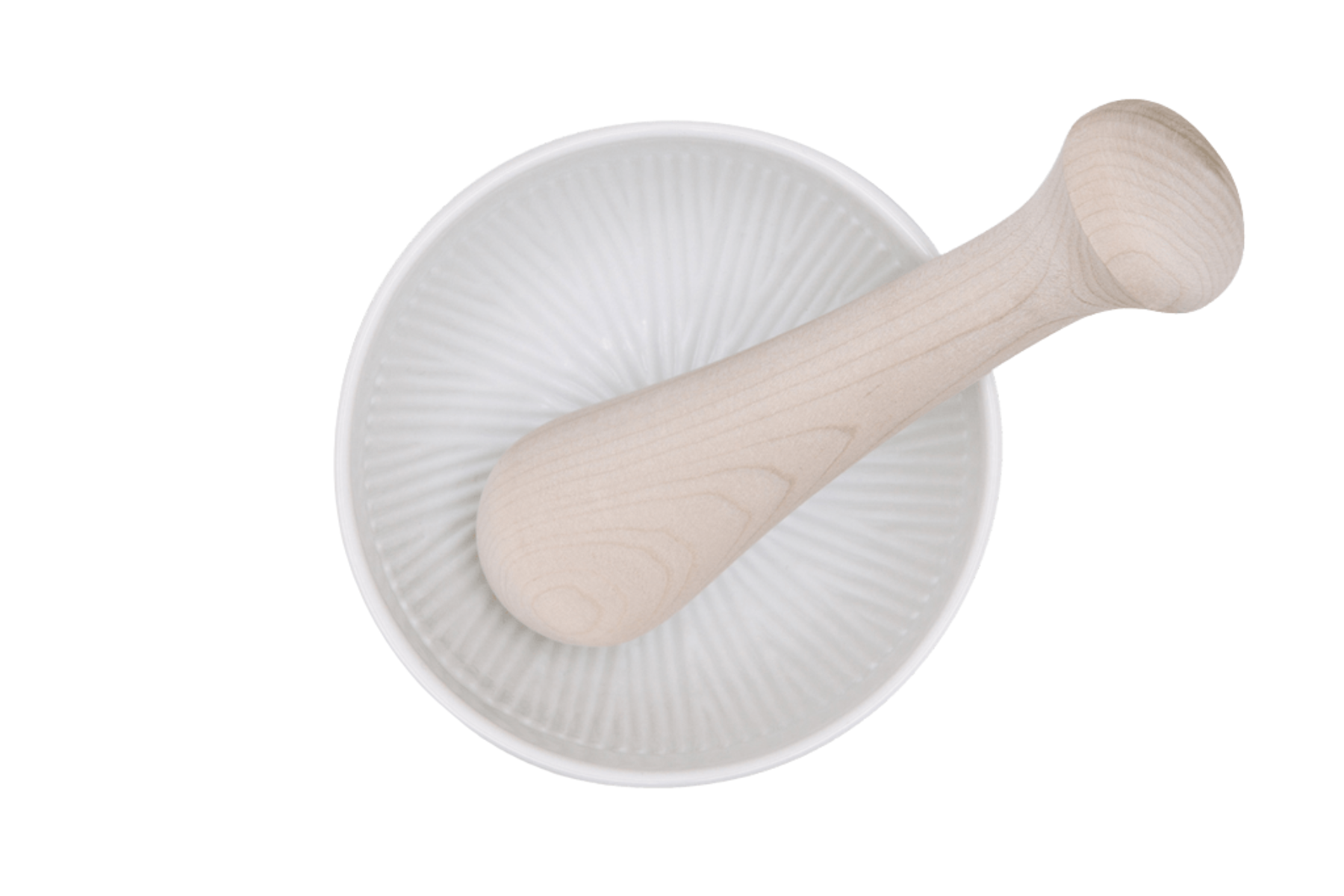 Mortier avec pilon en bois Kai Select